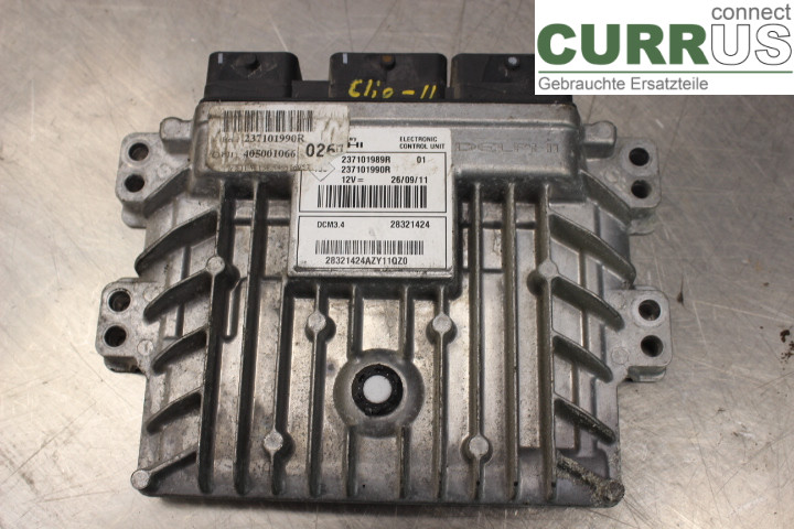 RENAULT CLIO III 09-12 Engine Control Unit (ECU) 237101990R