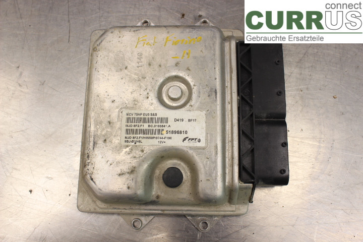 FIAT FIORINO Engine Control Unit (ECU) 51896810
