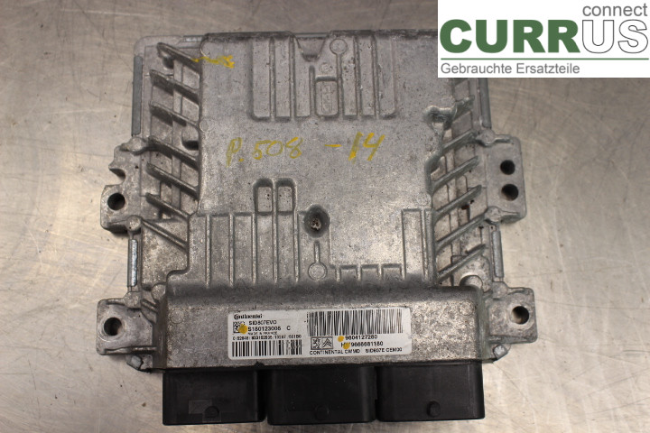 PEUGEOT 508  11-18 Engine Control Unit (ECU) 9666681180 
