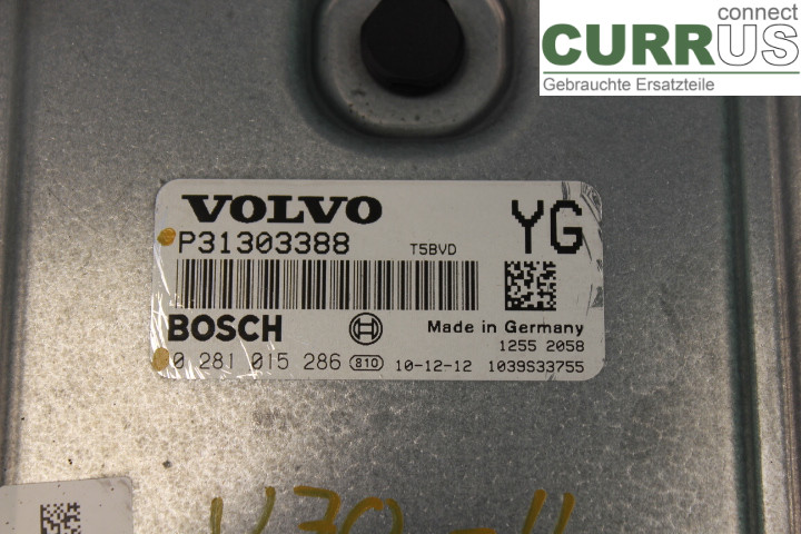 VOLVO V70      08-13 Engine Control Unit (ECU) P31303388 