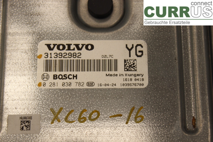 VOLVO XC60  14-17 Sterownik silnika (ECU) 31392982 
