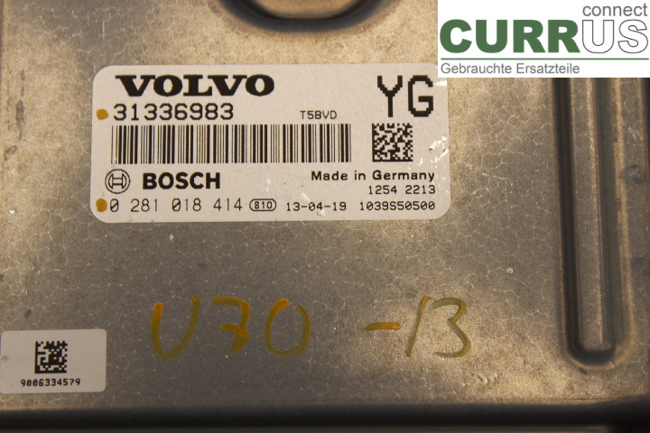 VOLVO V70      08-13 Engine Control Unit (ECU) 31336983 