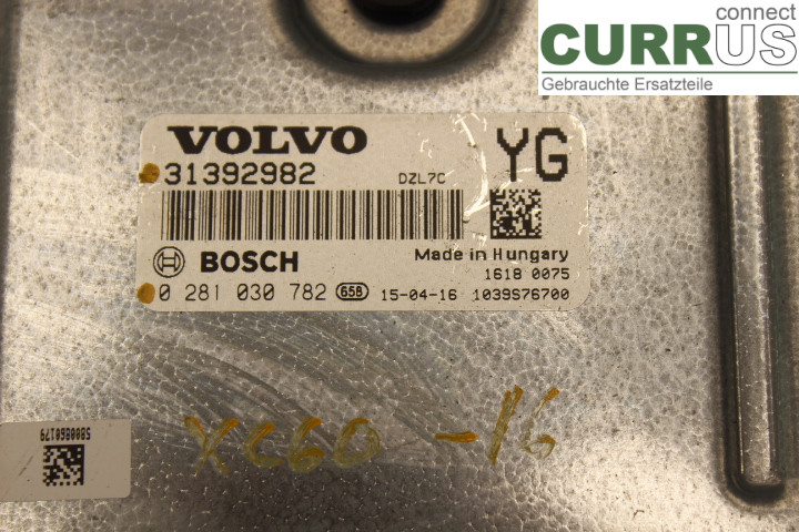 VOLVO XC60  14-17 Sterownik silnika (ECU) 31392982 