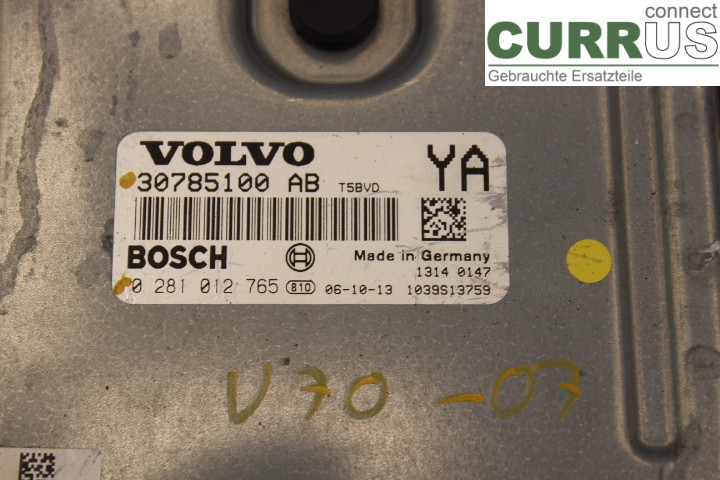 VOLVO V70      05-08 Motorsteuergerät (ECU) 30785100AB 