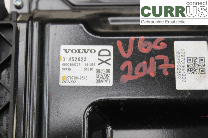 VOLVO V60 14-18 Unité de contrôle moteur (ECU) 31452623