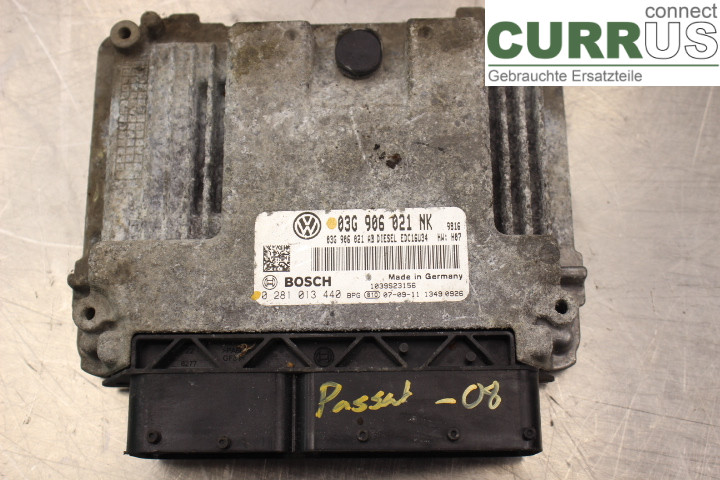 VW PASSAT      05-10 Motorsteuergerät (ECU) 03G906021NK 