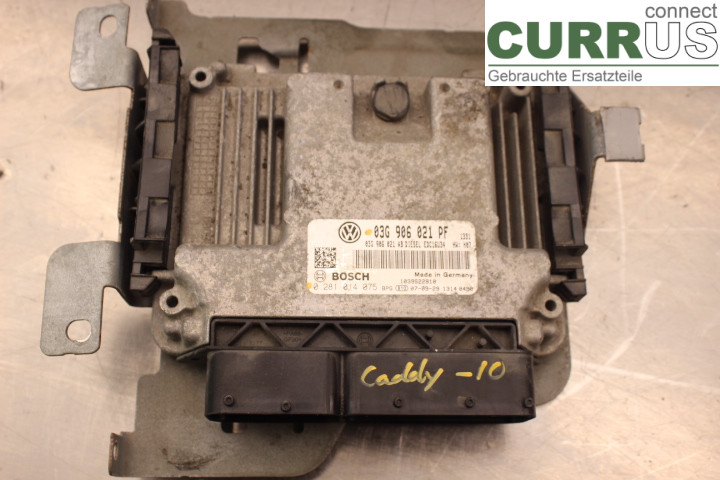 VW CADDY      04-10 Motorsteuergerät (ECU) 03G906021PF 