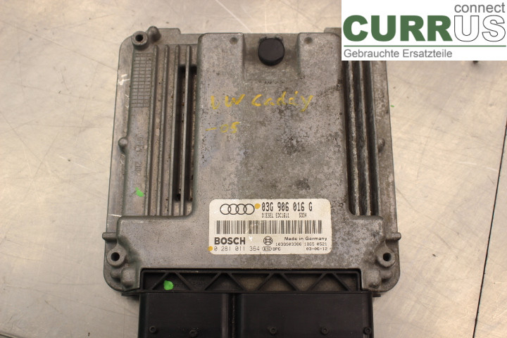 VW CADDY      04-10 Engine Control Unit (ECU) 03G906016G 