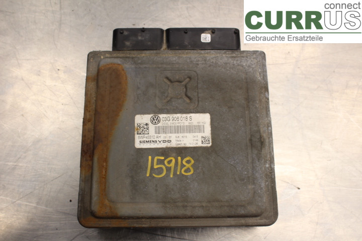 VW PASSAT      05-10 Engine Control Unit (ECU) 03G906018S 2.0TDi/BMR