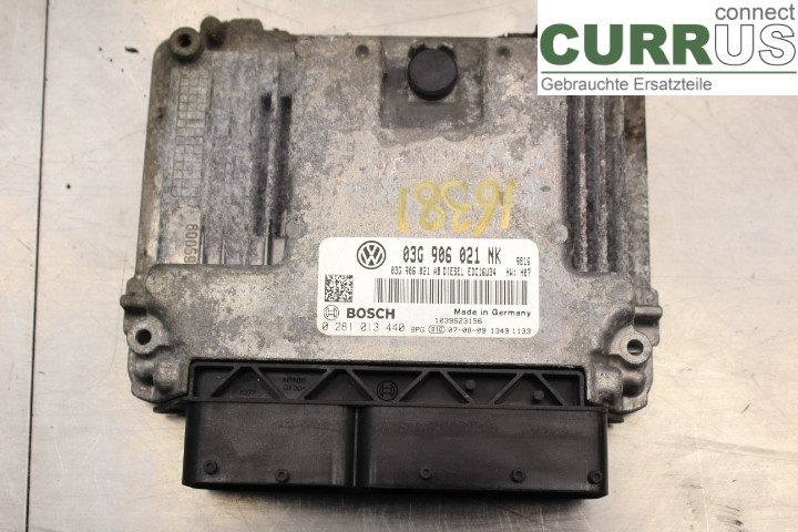 VW PASSAT      05-10 Unité de contrôle moteur (ECU) 03G906021NK 2.0TDi/BMP