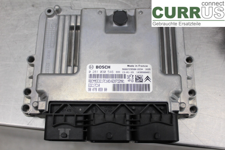 PEUGEOT PARTNER   08-15 Engine Control Unit (ECU) 9807885980 1,6HDi/9HF
