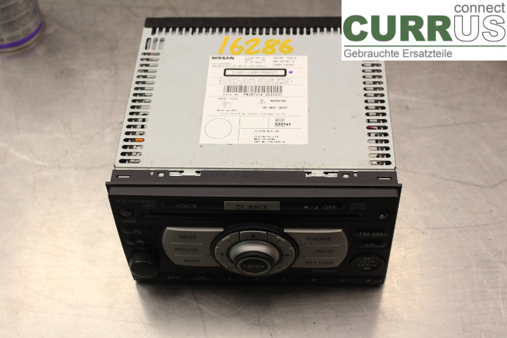 NISSAN X-TRAIL 08-14 Radio CD / Multimedia panel 28185 2.0DCi/M9R