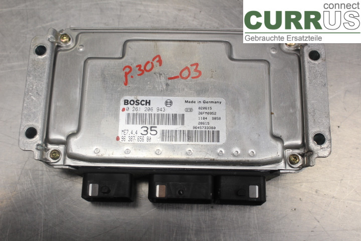 PEUGEOT 307     01-05 Engine Control Unit (ECU) 9638765680 