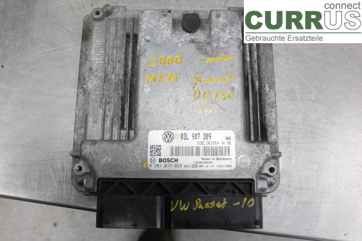 VW PASSAT      05-10 Motorsteuergerät (ECU) 03L907309 