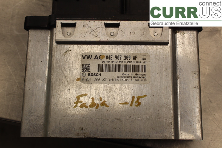 SKODA FABIA         07-14 Engine Control Unit (ECU) 04E907309AF 