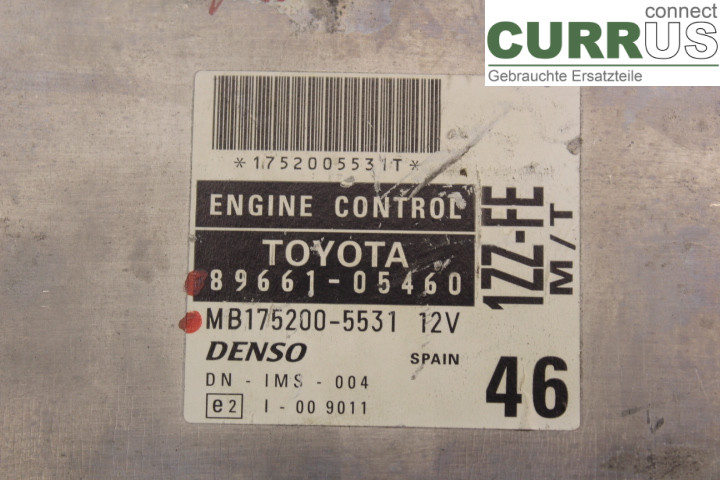 TOYOTA AVENSIS   98-02 Engine Control Unit (ECU) 8966105460 