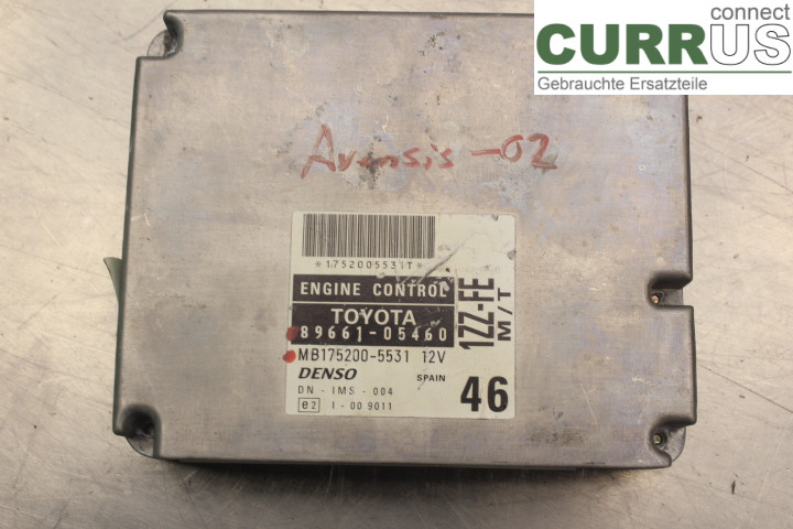 TOYOTA AVENSIS   98-02 Engine Control Unit (ECU) 8966105460 
