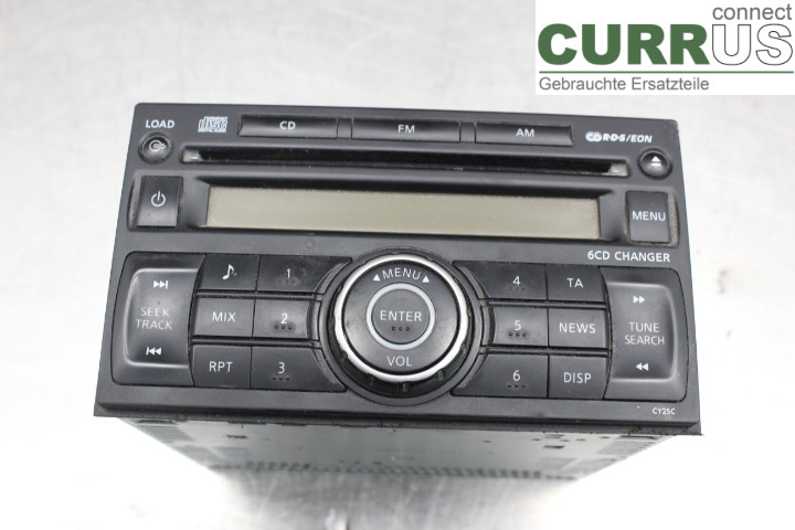 NISSAN NAVARA    05- Radio CD / Multimedia panel 28185EB40B 2,5DCi/YD25DDTI