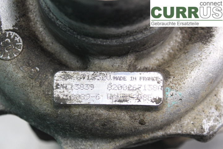 RENAULT LAGUNA II  01-05 Turbo charger 8200267138A 2,2DCi/G9T702