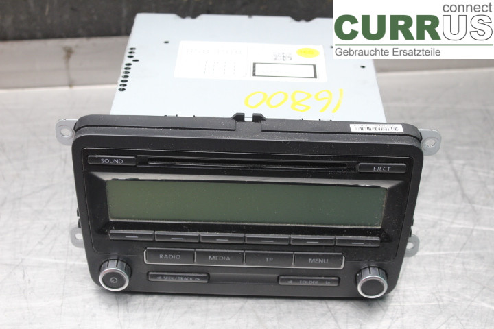 VW CADDY      04-10 Radio CD / Multimedia panel 1K0035186AA 1,9TDi/BLS