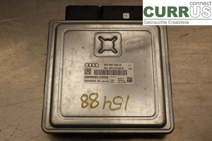 AUDI A6/S6     05-11 Unité de contrôle moteur (ECU) 4F0907552D 2,4i/BDW