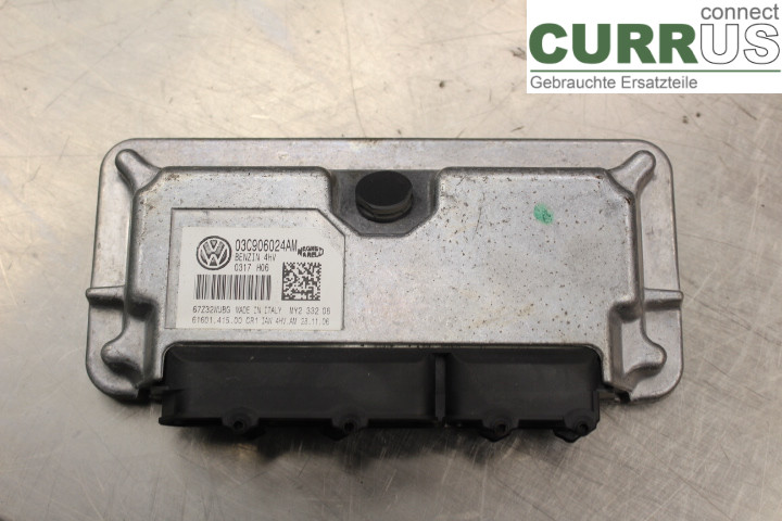 VW CADDY      04-10 Unité de contrôle moteur (ECU) 03C906024AM 1,4/BUD
