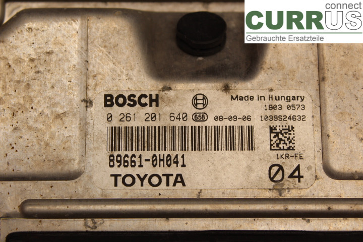 PEUGEOT 107 Motorens styreenhed (ECU) 896610H041 1,0/CFA