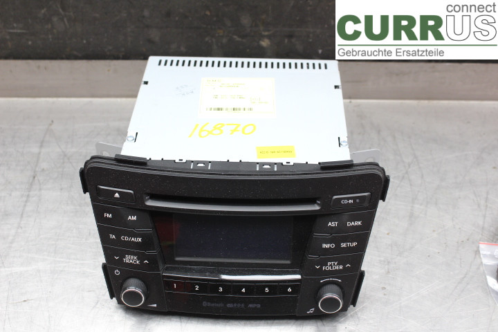 HYUNDAI i40  08-15 Radio CD / Multimedia panel 961703Z0504X 1,7CRDi/D4FD