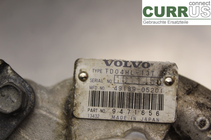 VOLVO V70      00-04 Turbo charger 9471656 2,4T/B5244T3