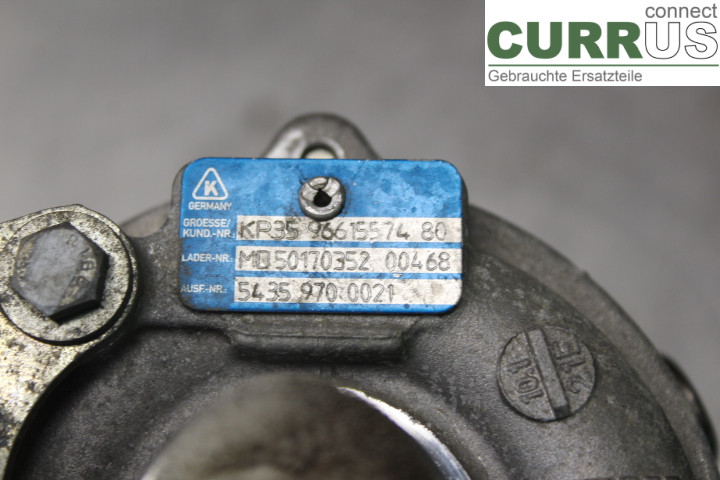 CITROEN NEMO Turbo charger 9661557480 1.4HDi/8HS