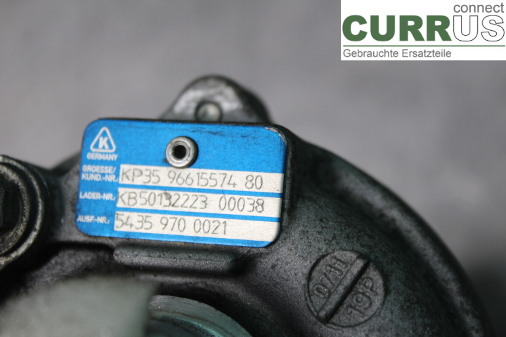 CITROEN NEMO Turbo charger 9661557480 1,4HDi/8HS