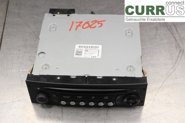 CITROEN BERLINGO  08-18 Radio CD / Multimedia panel 98016070XT01 1,6HDi/9HN