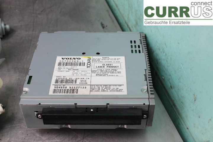 VOLVO V50      04-07 Radio CD / Multimedia panel 307525691 1,8i/B4184S11