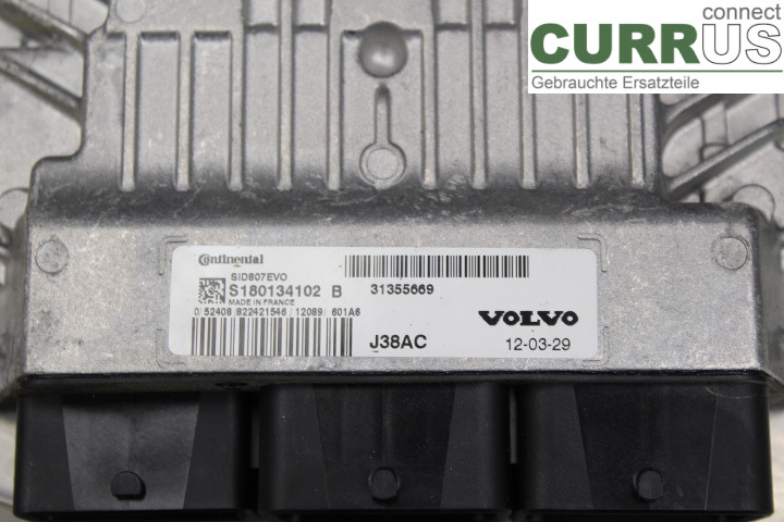 VOLVO V70      08-13 Engine Control Unit (ECU) 31355669 1,6D/D4162T
