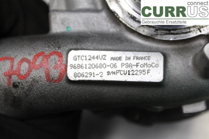 VOLVO V70      08-13 Turbosprężarka 968612068006 1,6D/D4162T