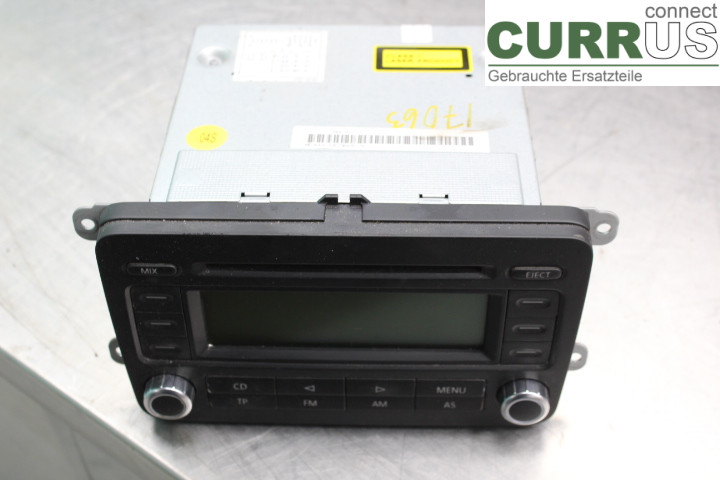 VW CADDY      04-10 Radio CD / Multimedia panel 1K0035186 1,9TDi/BLS
