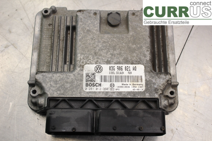 VW CADDY      04-10 Sterownik silnika (ECU) 03G906021AQ 1,9TDi/BLS