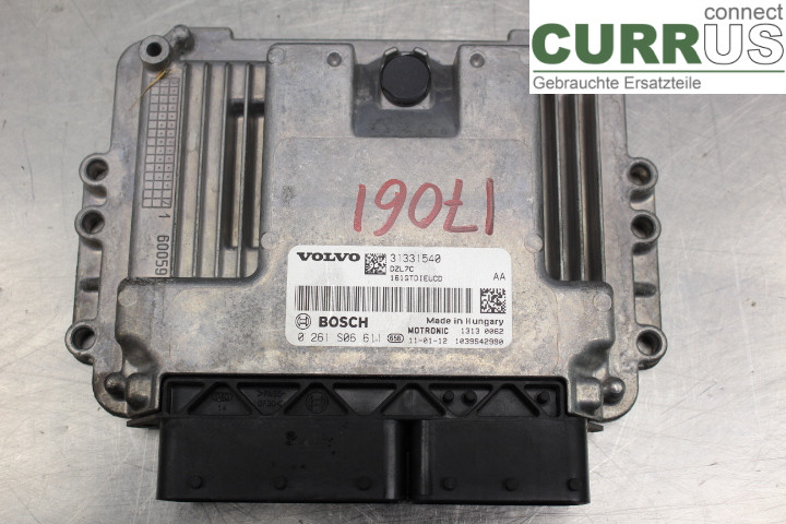 VOLVO V60  11-13 Engine Control Unit (ECU) 31331540 1,6T/B4164T3