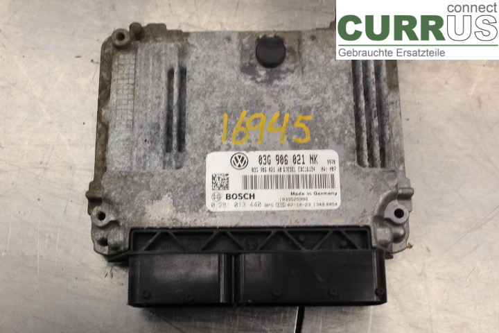VW PASSAT      05-10 Unité de contrôle moteur (ECU) 03G906021NK 2,0TDi/BMP