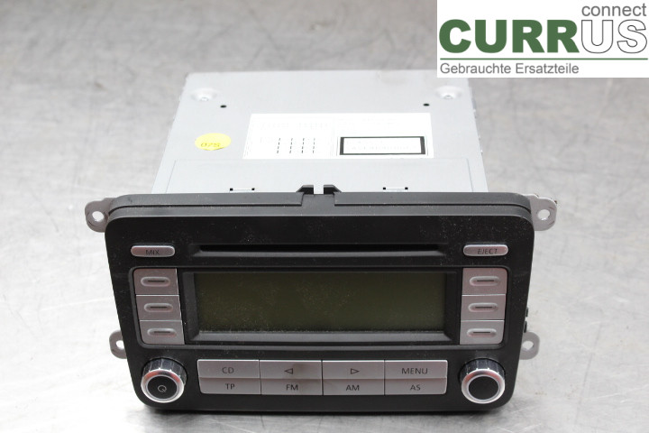VW GOLF V      04-09 Radio CD /Multimediapanel 1K0035186T 1,4TSi/BMY
