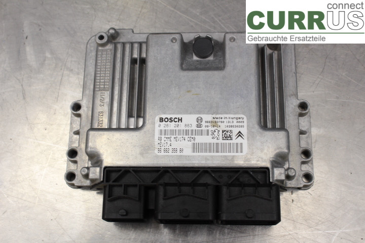 PEUGEOT 207 Engine Control Unit (ECU) 9666235880 1,6i/5FW