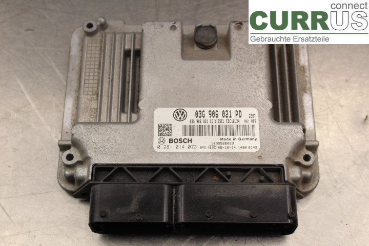 VW CADDY      04-10 Engine Control Unit (ECU) 03G906021PD 1.9TDi/BLS