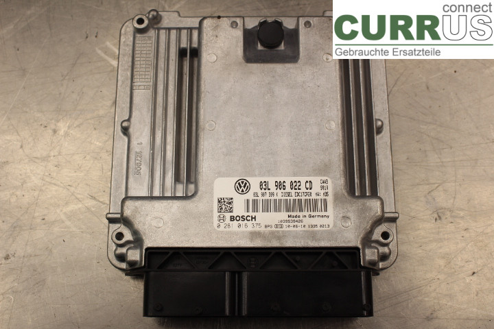 VW TRANSP/CARAVELLE 04-15 Engine Control Unit (ECU) 03L906022CD 2.0TDi/CAAB