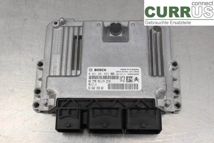 CITROEN C3 PICASSO Engine Control Unit (ECU) 9666235880 1.4i/8FS