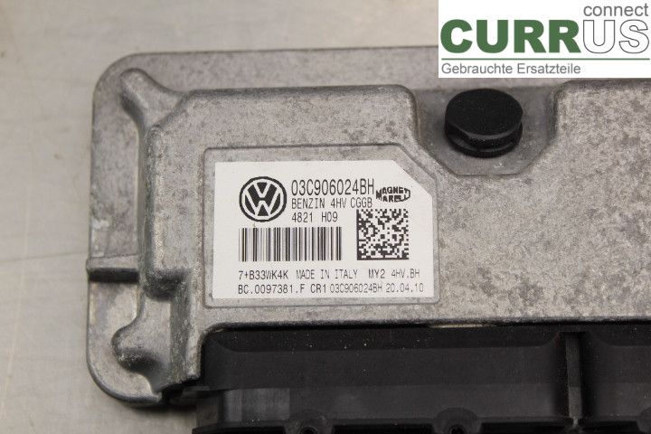 VW POLO       10-17 Engine Control Unit (ECU) 03C906024BH 1.4i/CGGB