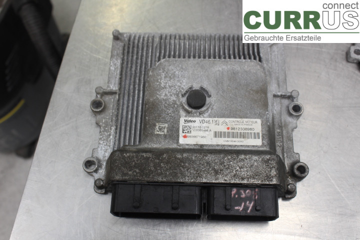 PEUGEOT 308 08-13 Engine Control Unit (ECU) 9812338980 