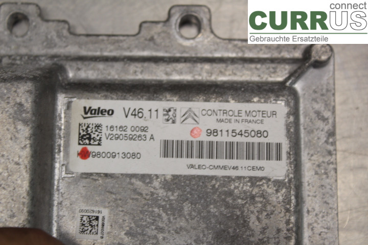 PEUGEOT 208 12-15 Engine Control Unit (ECU)  