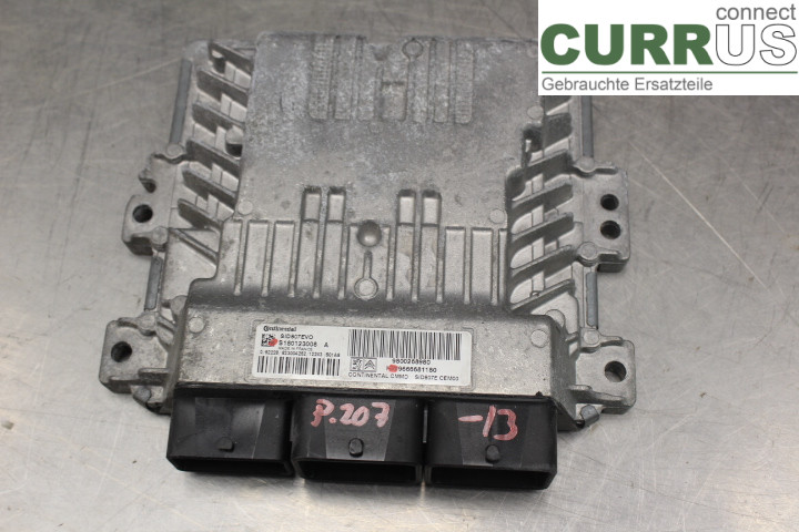 PEUGEOT 207 Engine Control Unit (ECU) 9666681180 