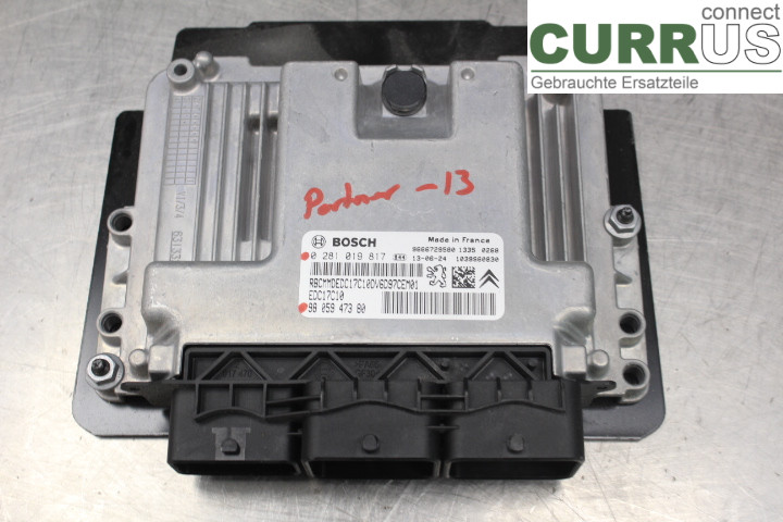 PEUGEOT PARTNER   08-15 Engine Control Unit (ECU) 9805947380 