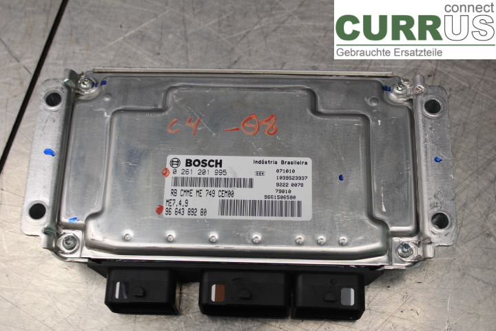 CITROEN C4 I   05-10 Engine Control Unit (ECU) 9664389280 